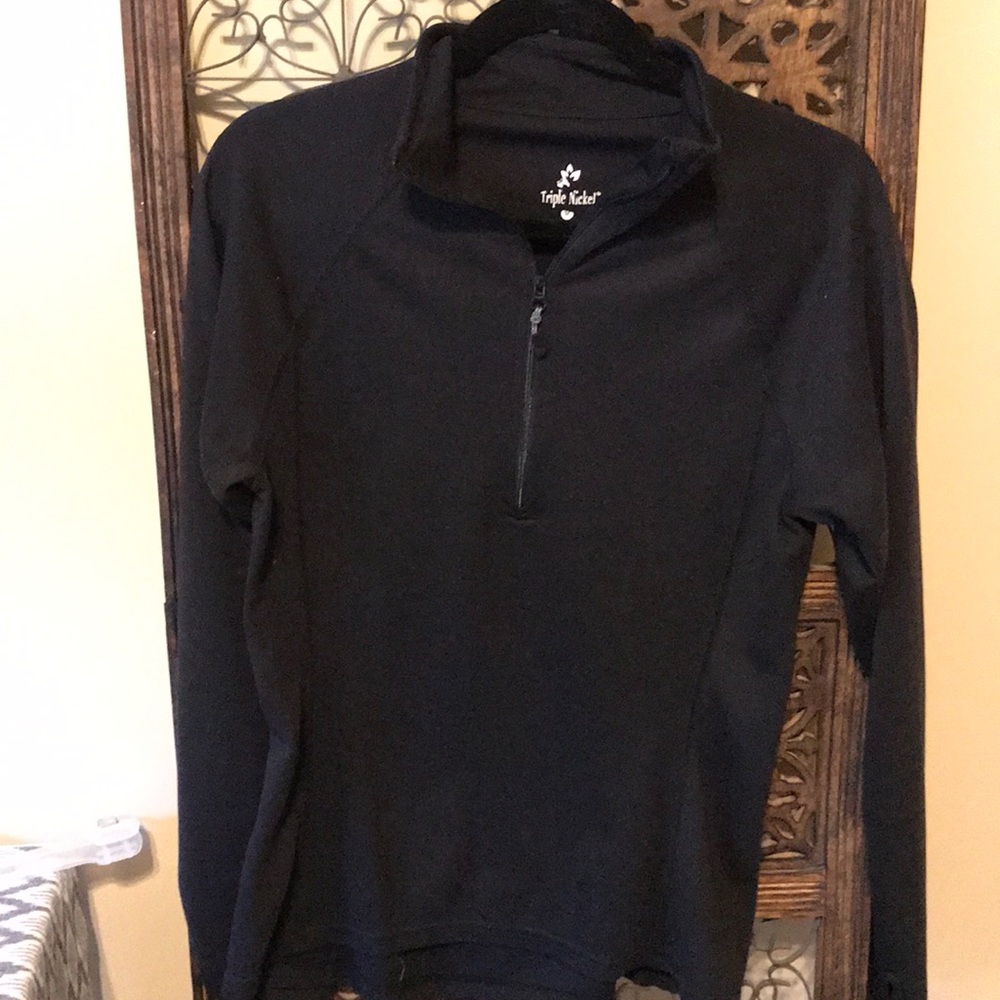 Triple Nickel Half Zip. Size M.